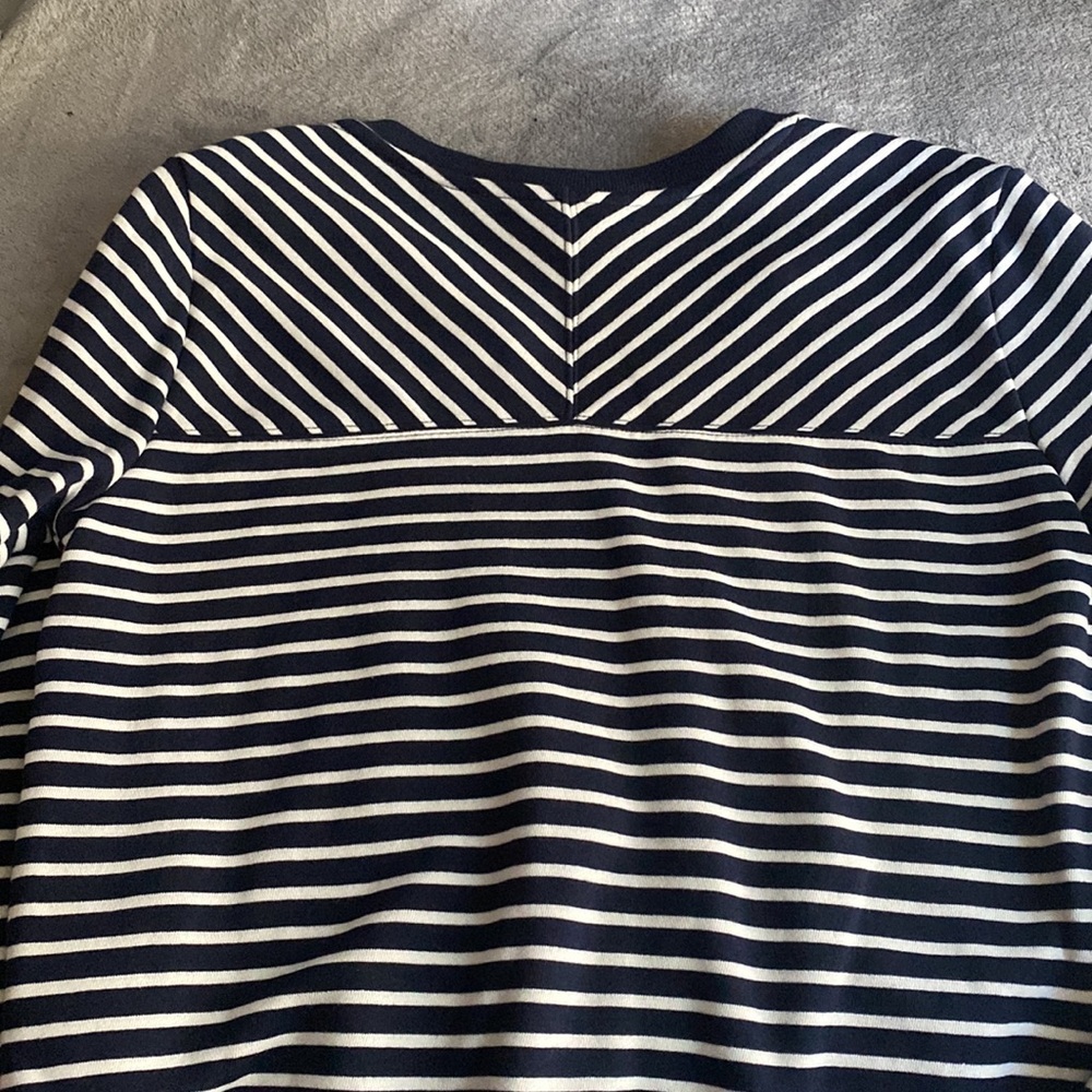 A New Day Women’s Striped V-Neck Sweater - Picture 7 of 10